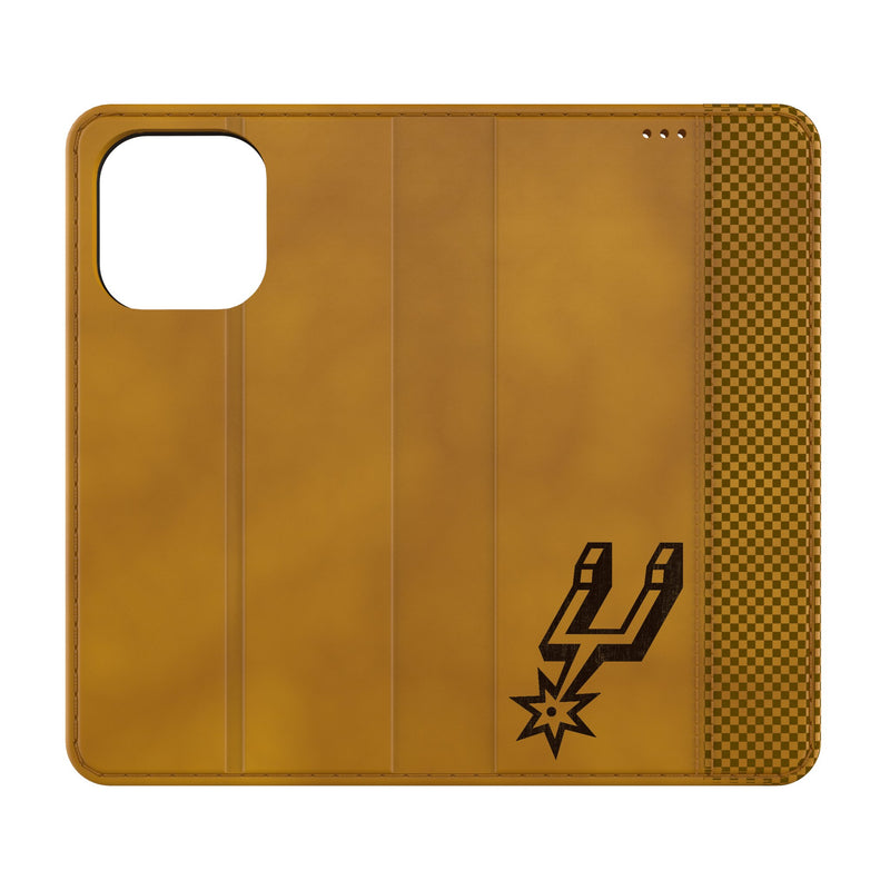 San Antonio Spurs Burn iPhone Folio Phone Case for Apple iPhone