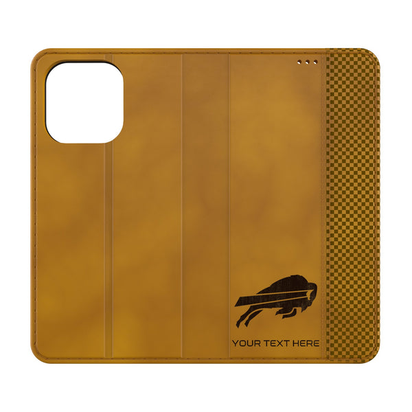 Buffalo Bills Personalized Burn iPhone Folio Phone Case for Apple iPhone