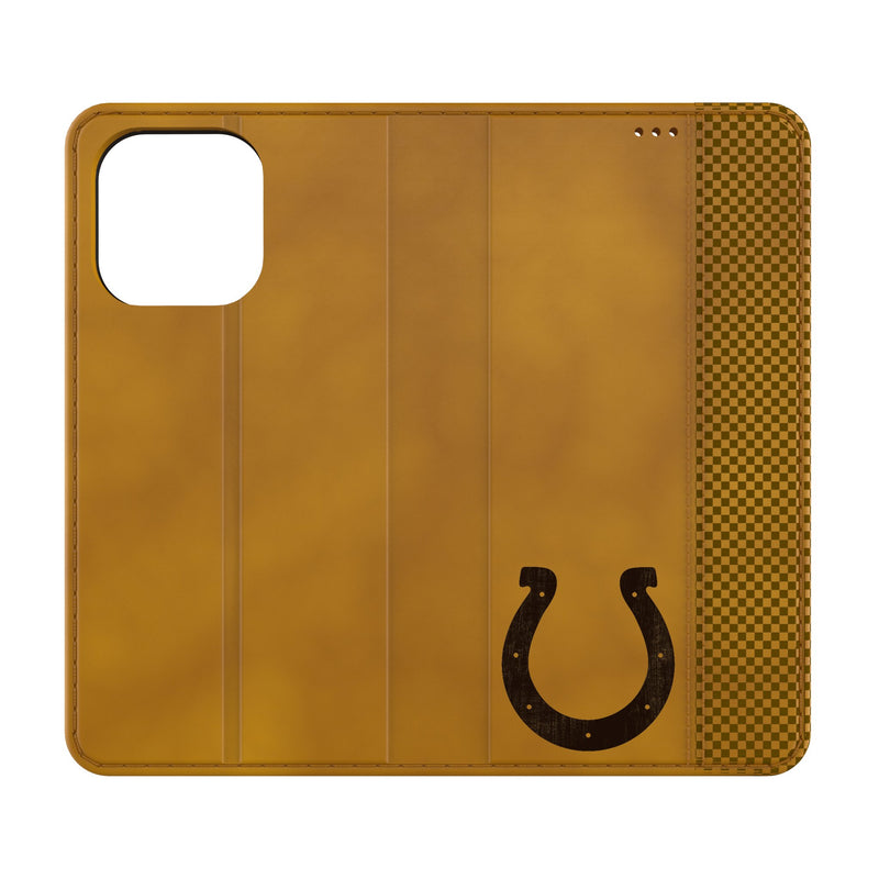 Indianapolis Colts Burn iPhone Folio Phone Case for Apple iPhone