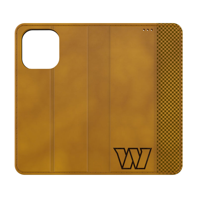 Washington Commanders Burn iPhone Folio Phone Case for Apple iPhone