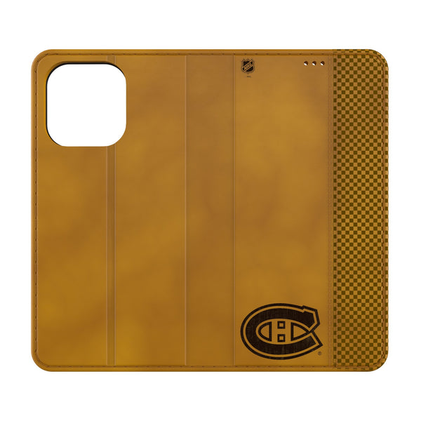 Montreal Canadiens Burn iPhone Folio Phone Case for Apple iPhone