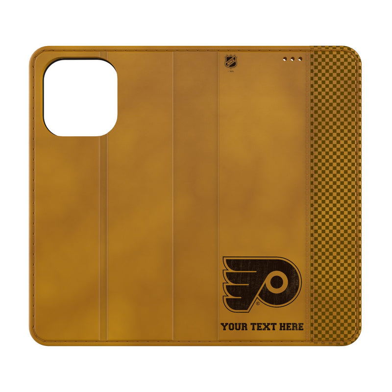 Philadelphia Flyers Personalized Burn iPhone Folio Phone Case for Apple iPhone