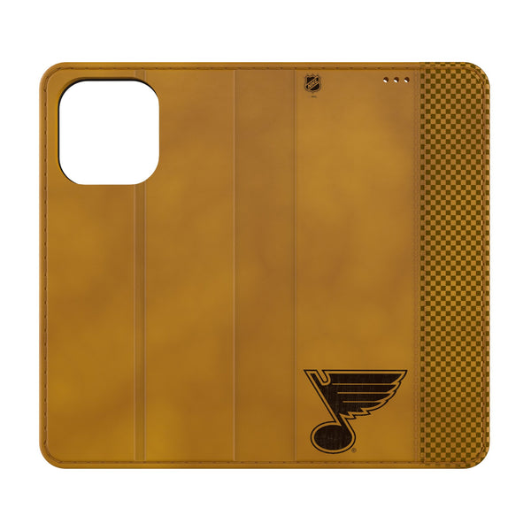 St. Louis Blues Burn iPhone Folio Phone Case for Apple iPhone