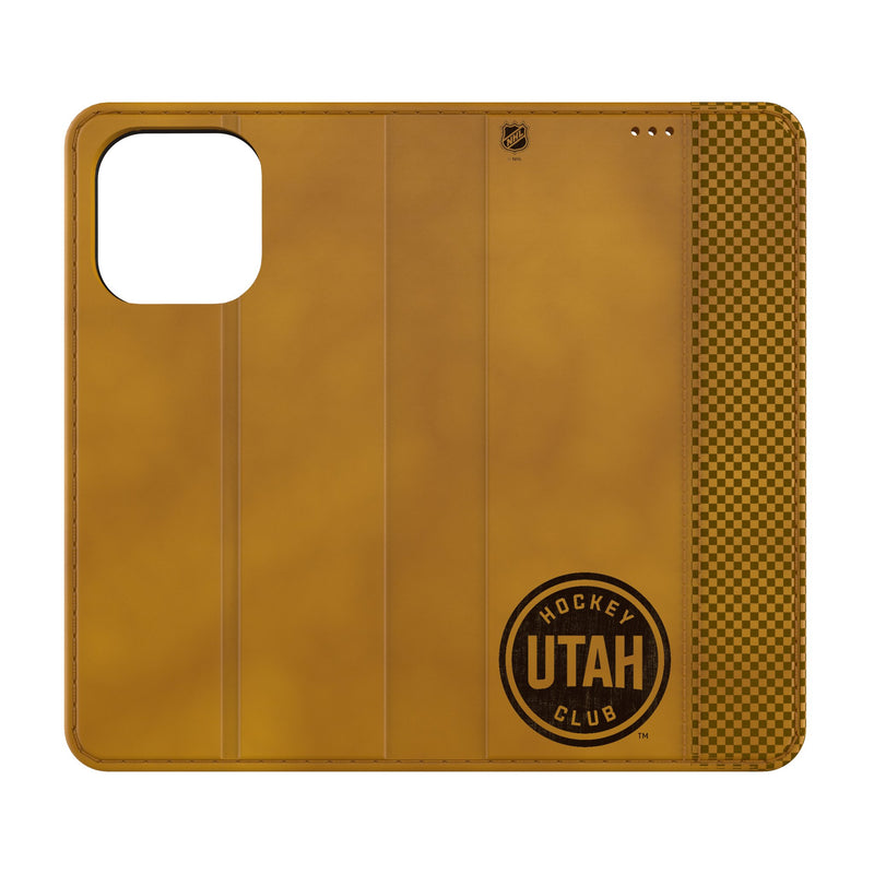 Utah Hockey Club Burn iPhone Folio Phone Case