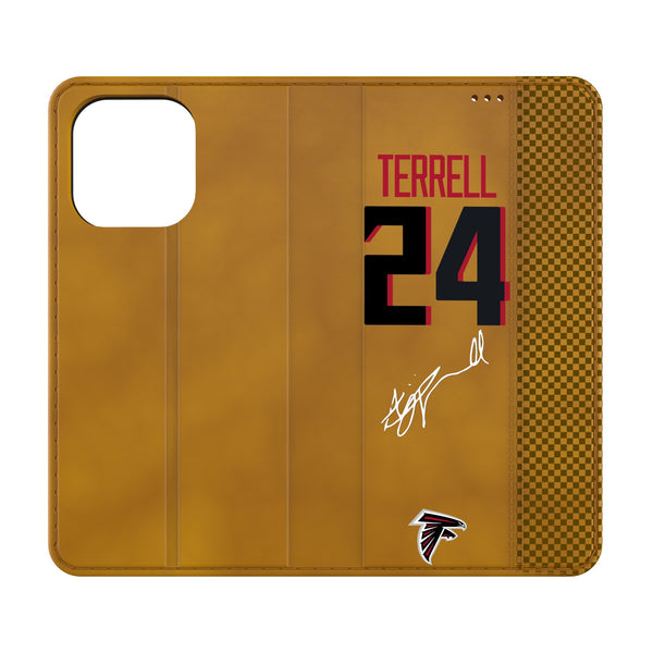A.J. Terrell Atlanta Falcons 24 Ready iPhone Folio Phone Case