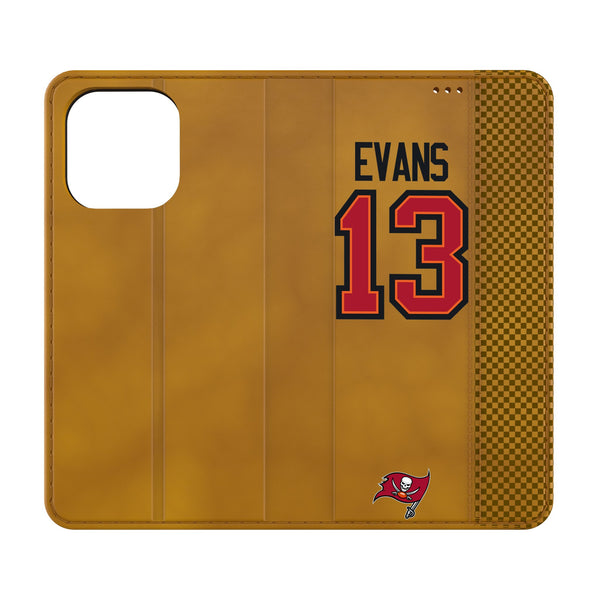 Mike Evans Tampa Bay Buccaneers 13 Game Tactic iPhone Folio Phone Case for Apple iPhone