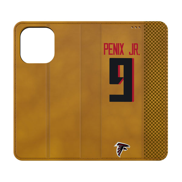 Michael Penix Jr. Atlanta Falcons 9 Game Tactic iPhone Folio Phone Case for Apple iPhone