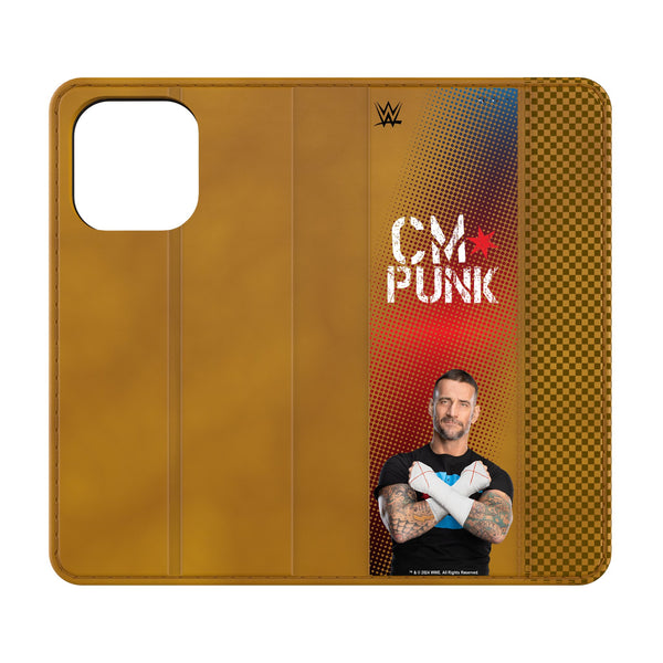 CM Punk Superstar iPhone Folio Phone Case for Apple iPhone