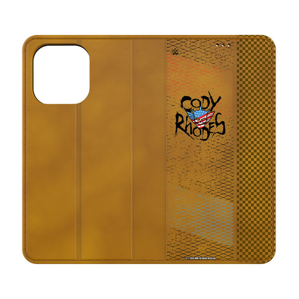 Cody Rhodes Steel iPhone Folio Phone Case for Apple iPhone