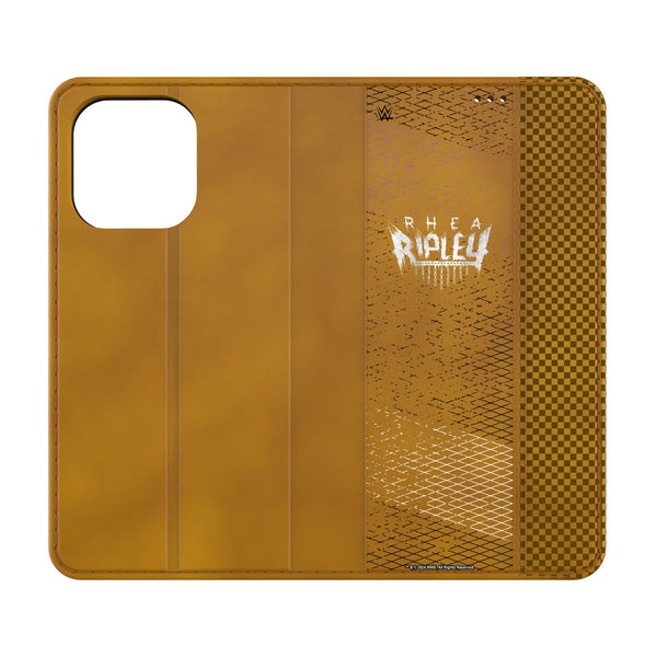 Rhea Ripley Steel iPhone Folio Phone Case for Apple iPhone