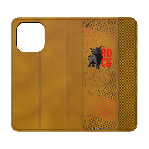 The Rock Steel iPhone Folio Phone Case for Apple iPhone