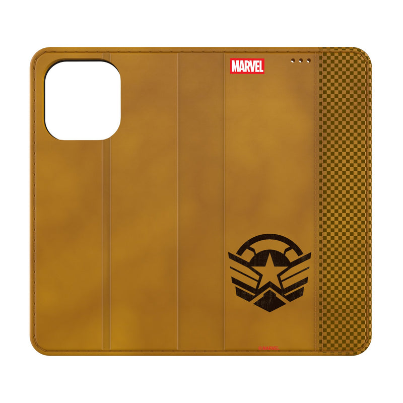 Marvel Avengers Sam Wilson Captain America Sigil iPhone Folio Phone Case for Apple iPhone