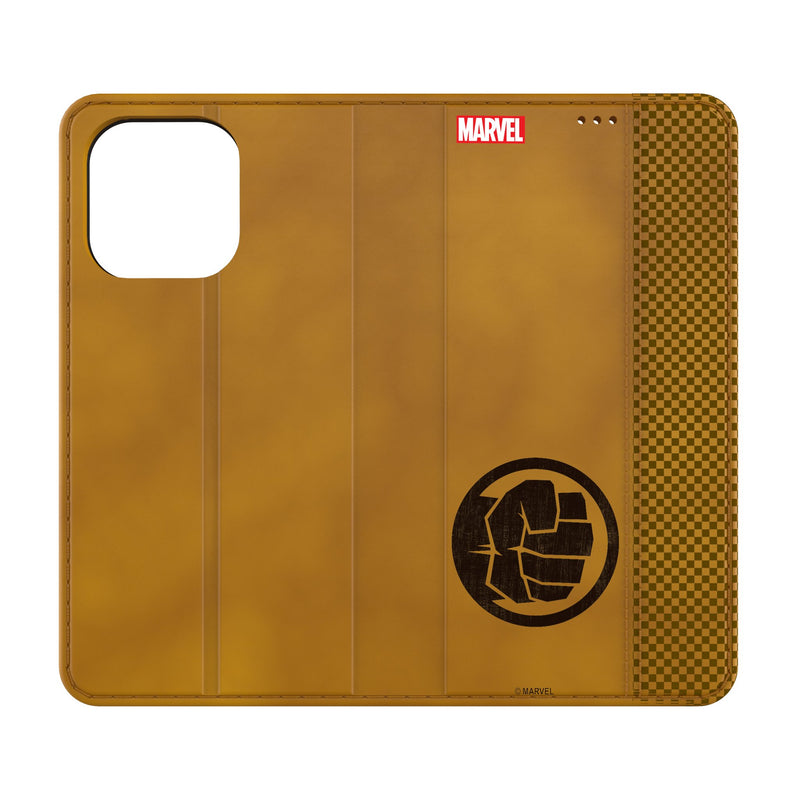 Marvel Avengers Hulk Sigil iPhone Folio Phone Case for Apple iPhone