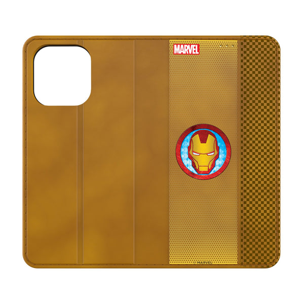 Marvel Avengers Iron Man Grid iPhone Folio Phone Case for Apple iPhone