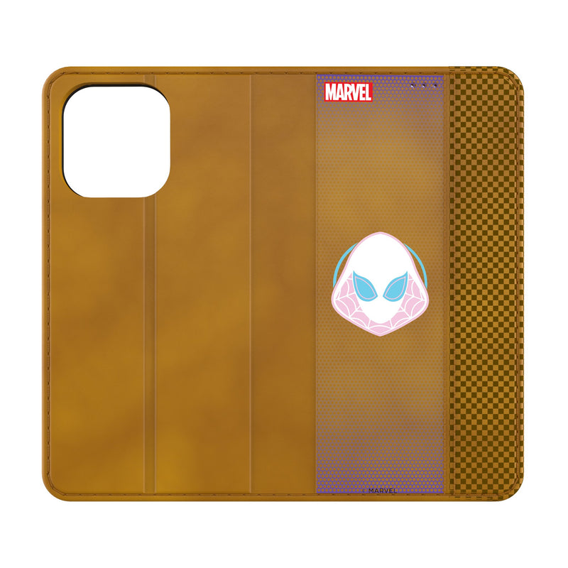 Marvel Spider-Gwen Grid iPhone Folio Phone Case for Apple iPhone