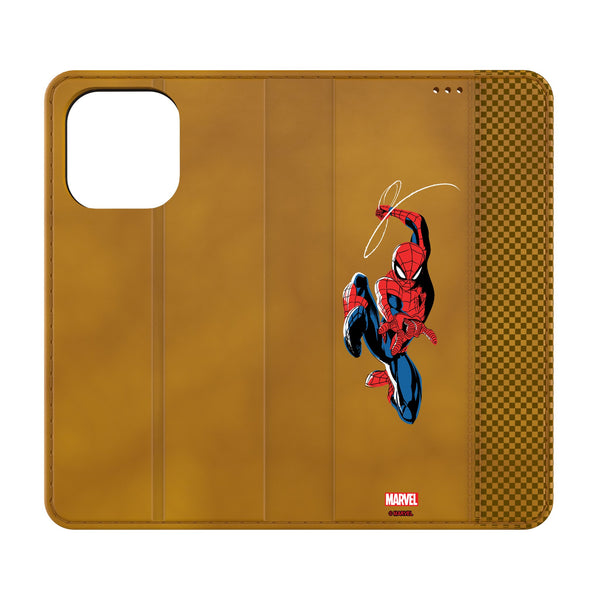 Marvel Spider-Man Badge iPhone Folio Phone Case for Apple iPhone