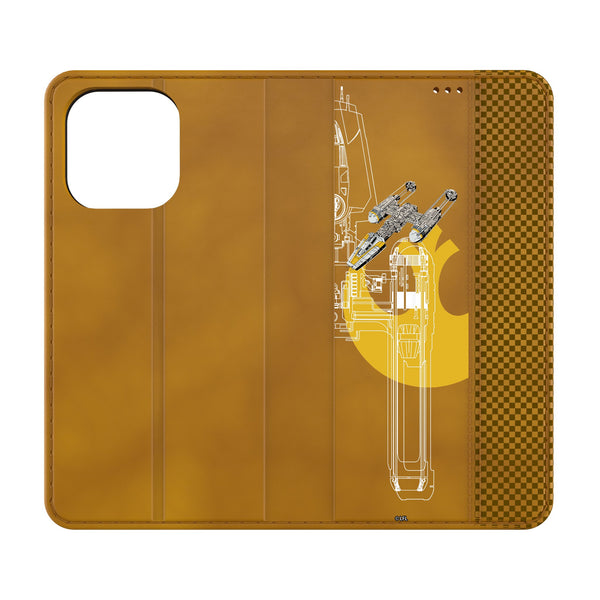 Star Wars Y-Wing FactionTech iPhone Folio Phone Case for Apple iPhone