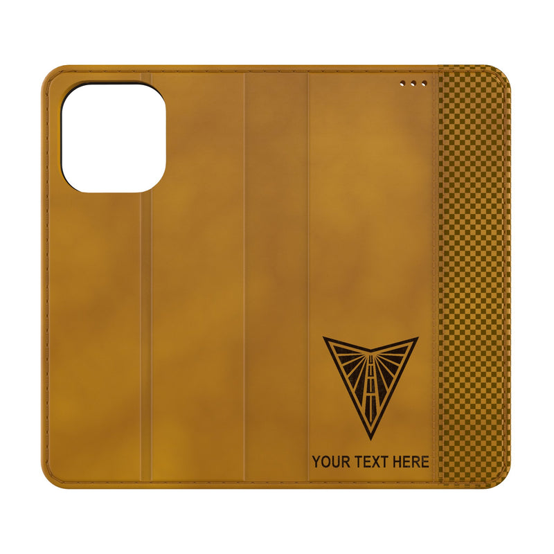 Golden State Valkyries Personalized Burn iPhone Folio Phone Case for Apple iPhone