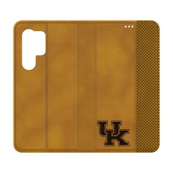 University of Kentucky Wildcats Burn Galaxy Folio Phone Case for Samsung Galaxy
