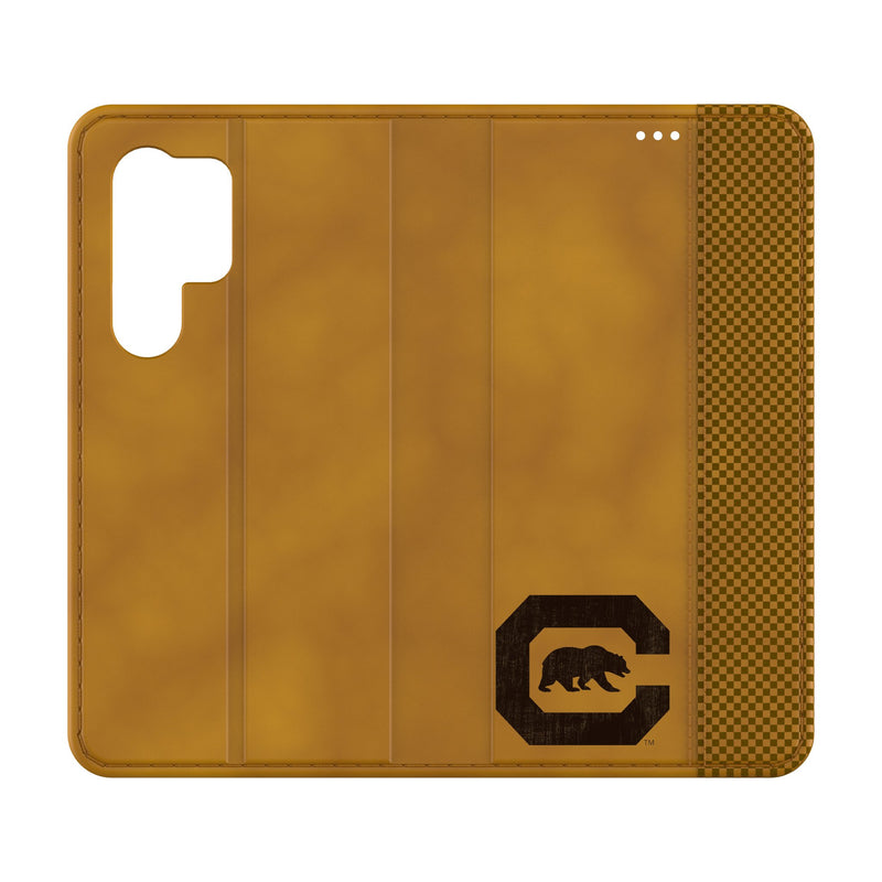 University of California Berkeley Golden Bears Burn Galaxy Folio Phone Case