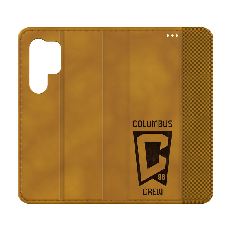 Columbus Crew Burn Galaxy Folio Phone Case for Samsung Galaxy