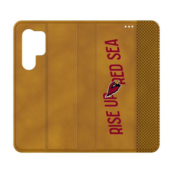 Arizona Cardinals 2024 Illustrated Limited Edition Galaxy Folio Phone Case