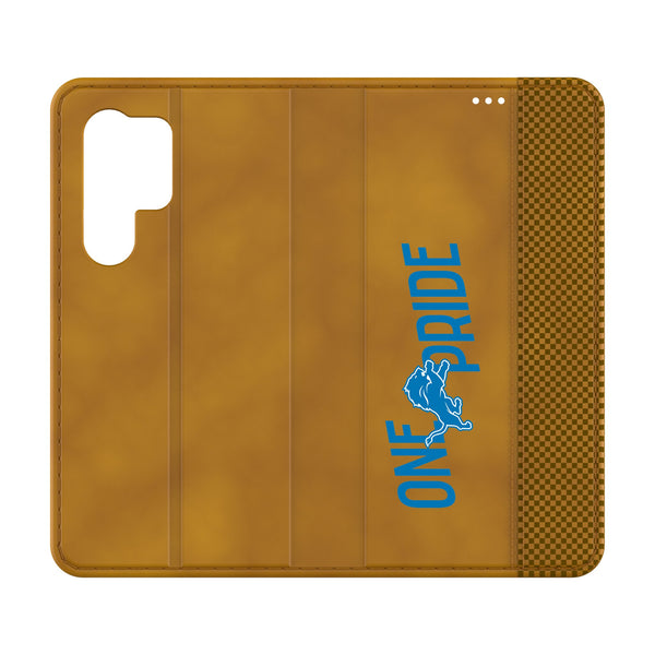 Detroit Lions 2024 Illustrated Limited Edition Galaxy Folio Phone Case