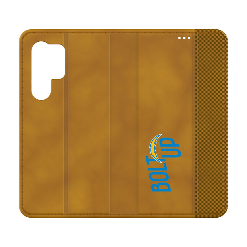 Los Angeles Chargers 2024 Edition Galaxy Folio Phone Case for Samsung Galaxy