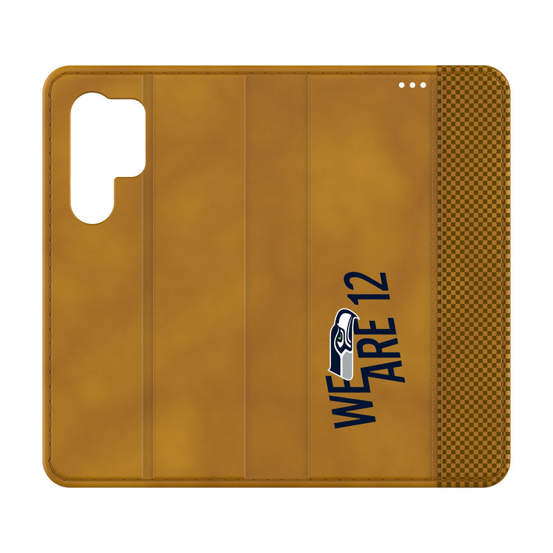 Seattle Seahawks 2024 Edition Galaxy Folio Phone Case for Samsung Galaxy