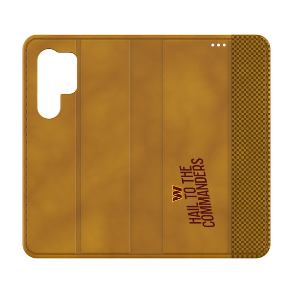 Washington Commanders 2024 Edition Galaxy Folio Phone Case for Samsung Galaxy