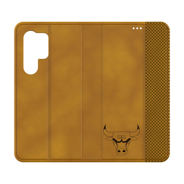 Chicago Bulls Burn Galaxy Folio Phone Case for Samsung Galaxy