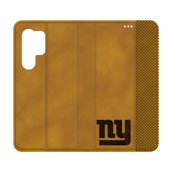 New York Giants Burn Galaxy Folio Phone Case