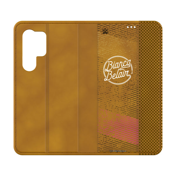 Bianca Belair Steel Galaxy Folio Phone Case for Samsung Galaxy