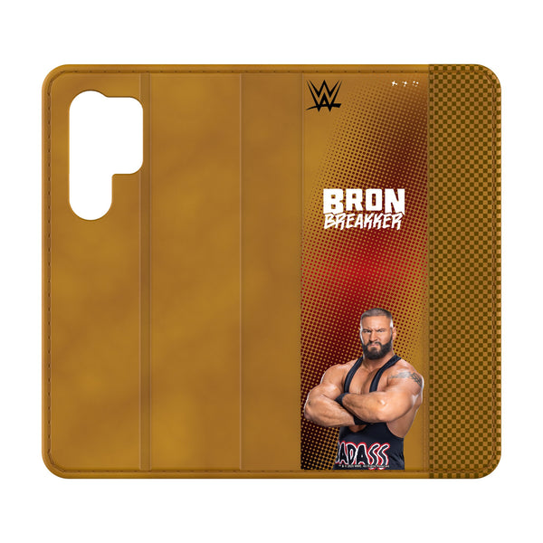 Bron Breakker Superstar Galaxy Folio Phone Case for Samsung Galaxy
