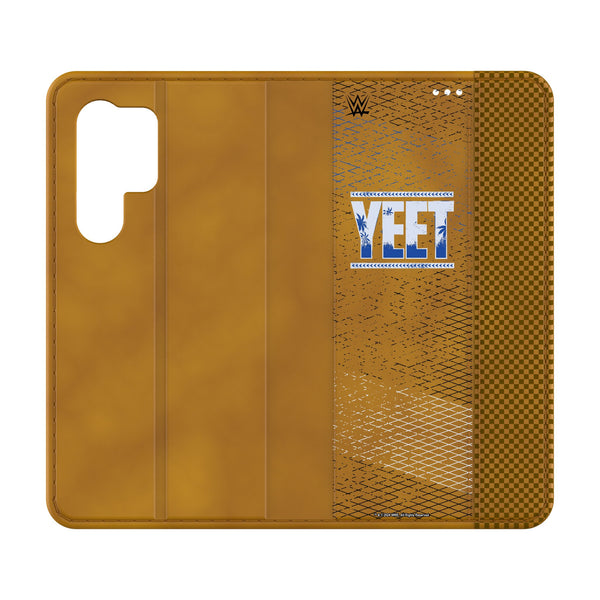 Jey Uso Steel Galaxy Folio Phone Case for Samsung Galaxy