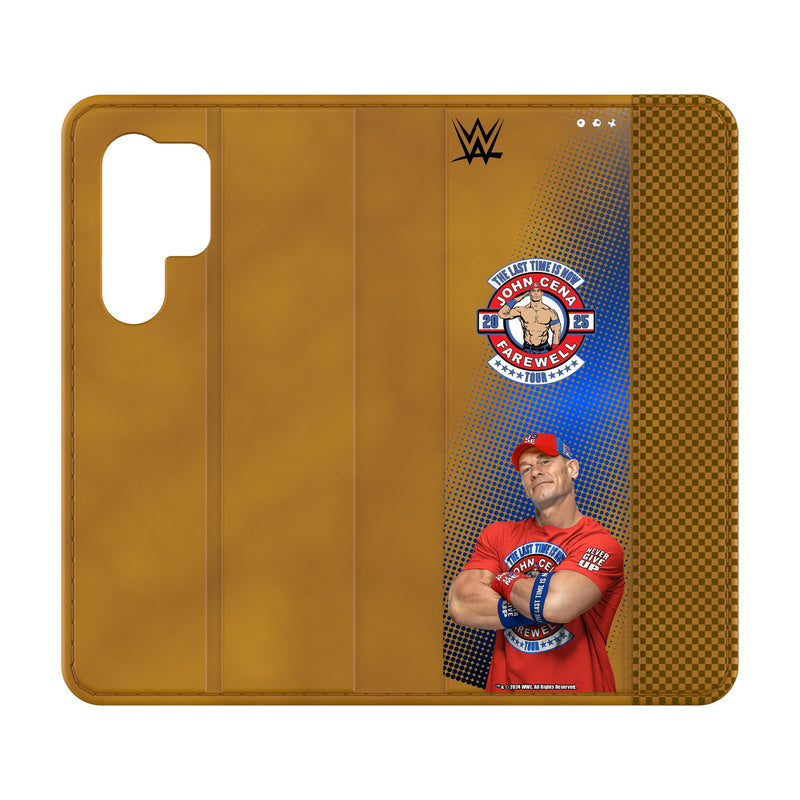 John Cena Farewell Tour Superstar Galaxy Folio Phone Case for Samsung Galaxy