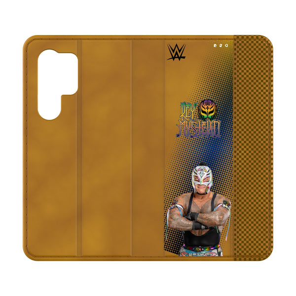 Rey Mysterio Superstar Galaxy Folio Phone Case for Samsung Galaxy