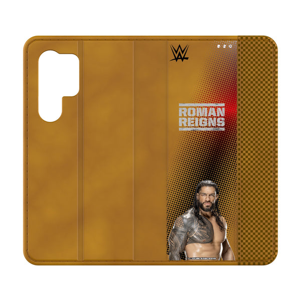 Roman Reigns Superstar Galaxy Folio Phone Case for Samsung Galaxy