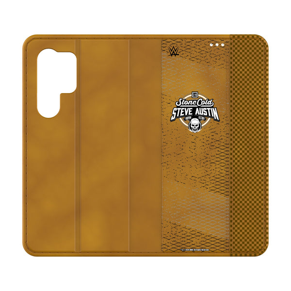 Stone Cold Steve Austin Steel Galaxy Folio Phone Case for Samsung Galaxy