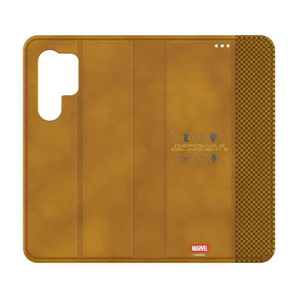 Marvel Thunderbolts Badge Galaxy Folio Phone Case for Samsung Galaxy