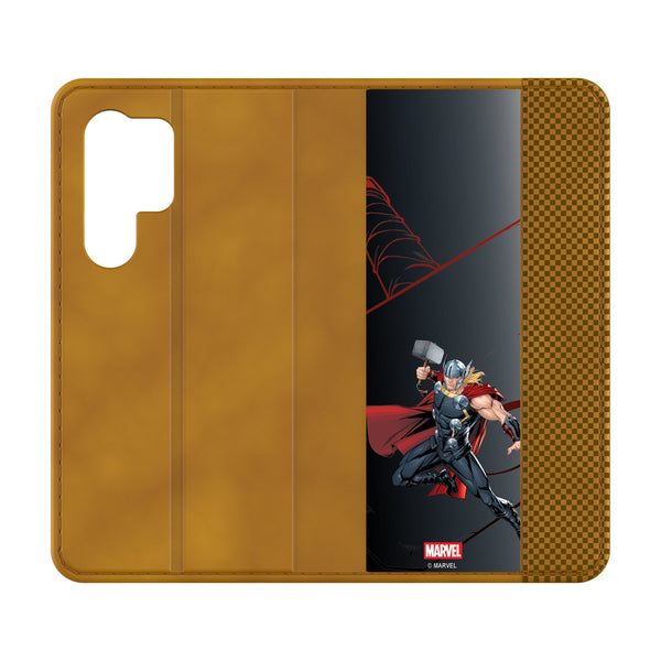 Marvel Avengers Thor MechLine Galaxy Folio Phone Case for Samsung Galaxy