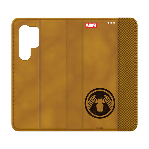 Marvel Venom Sigil Galaxy Folio Phone Case for Samsung Galaxy