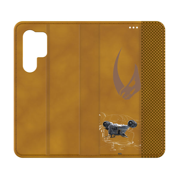Star Wars Razor Crest FactionTech Galaxy Folio Phone Case for Samsung Galaxy