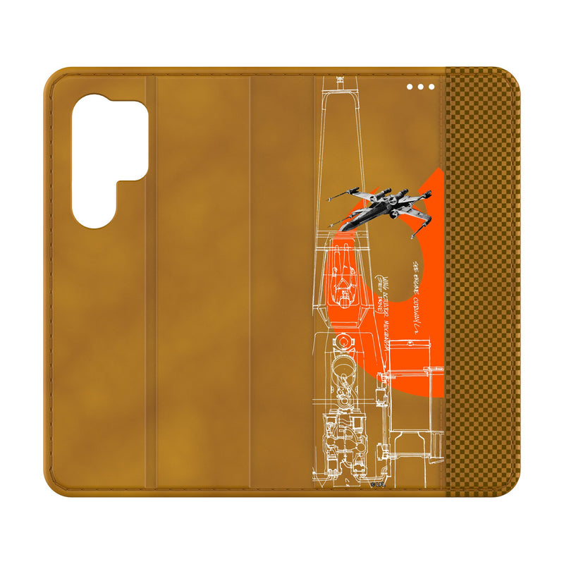 Star Wars X-Wing FactionTech Galaxy Folio Phone Case for Samsung Galaxy