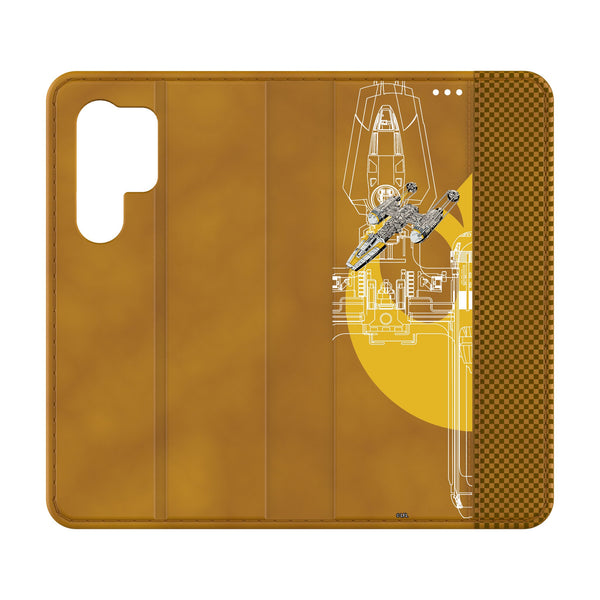 Star Wars Y-Wing FactionTech Galaxy Folio Phone Case for Samsung Galaxy