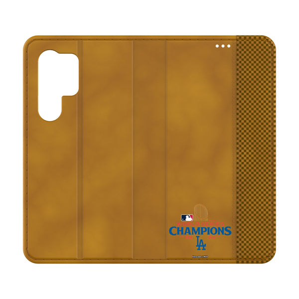 LA Dodgers 2024 MLB World Series Galaxy Folio Phone Case