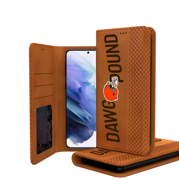 Cleveland Browns 2024 Illustrated Limited Edition Galaxy Folio Phone Case