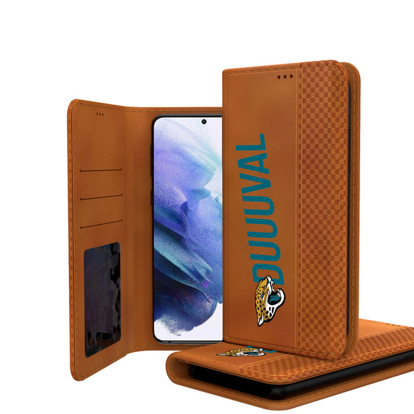 Jacksonville Jaguars 2024 Illustrated Limited Edition Galaxy Folio Phone Case