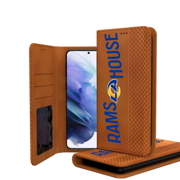 Los Angeles Rams 2024 Illustrated Limited Edition Galaxy Folio Phone Case