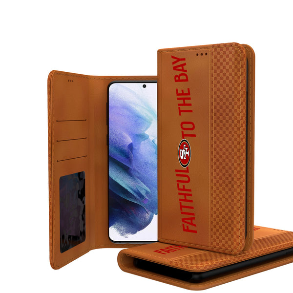 San Francisco 49ers 2024 Illustrated Limited Edition Galaxy Folio Phone Case